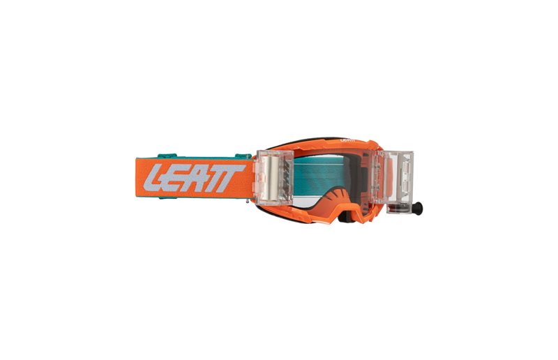 Goggle-ajolasit Leatt Goggle Vizion 3.5 Roll-Off Orange-Clear