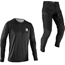 Cykelbyxor & Tröja Leatt Ride Kit MTB Gravity 1.0 Jr Ghost Black