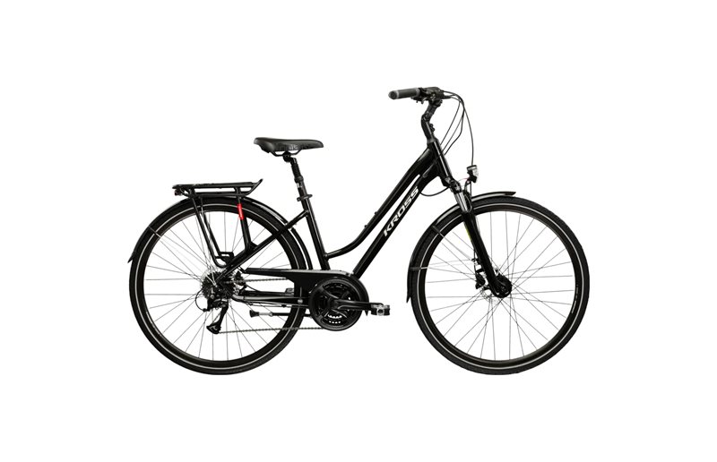 Bysykkel Kross Trans 4.0 W Black/Silver