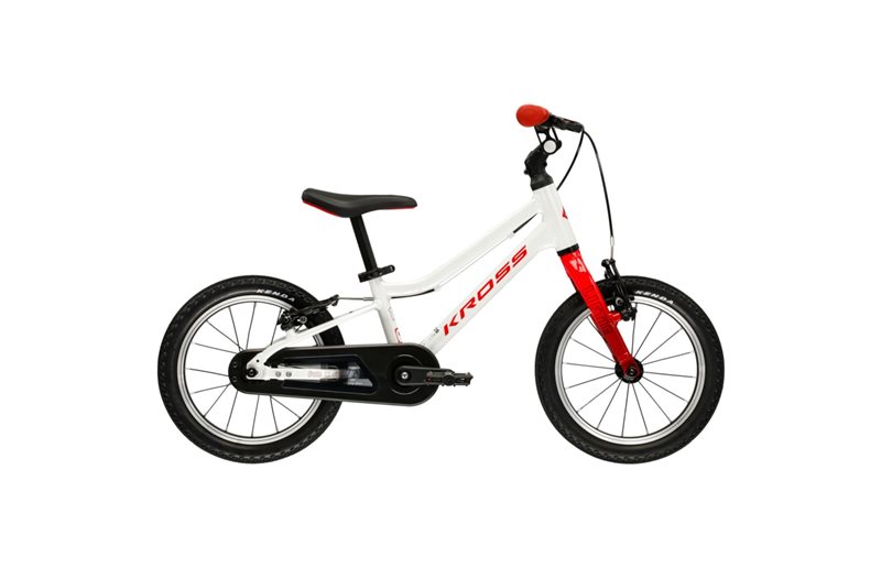 Børnecykel Kross Liftie 14 White/Red