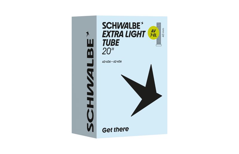 Sykkelslange Schwalbe AV7-EL Extra Light 40-60x409