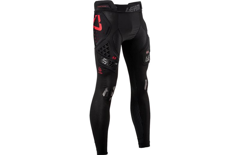 Pyöräilyhousut Leatt Impact Pant 3DF 6.0 Black/Red