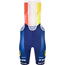 Pyöräilyhousut Santini Lidl-Trek Team Bib Short Blue/Yellow