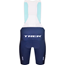 Sykkelbukser Santini Trek Driftless Team Bib Short Dark Blue