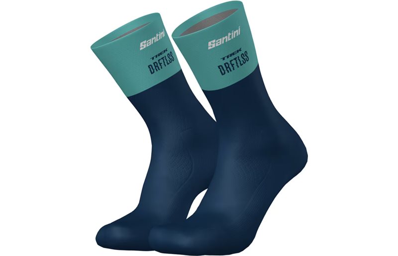 Sykkelsokker Santini Trek Driftless Team Socks Dark Blue