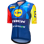 Sykkeltrøye Santini Lidl-Trek RSL Team Jersey Blue/Yellow