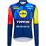 Sykkeltrøye Santini Lidl-Trek Team LS Jersey Blue/Yellow