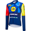 Cykeltröja Santini Lidl-Trek Team LS Jersey Blue/Yellow