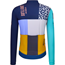 Cykeltröja Santini Trek Driftless Team Thermal LS Jersey Blue