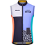 Sykkelvest Santini Trek Driftless Team Windshell Vest Blue