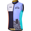 Sykkelvest Santini Trek Driftless Team Windshell Vest Blue
