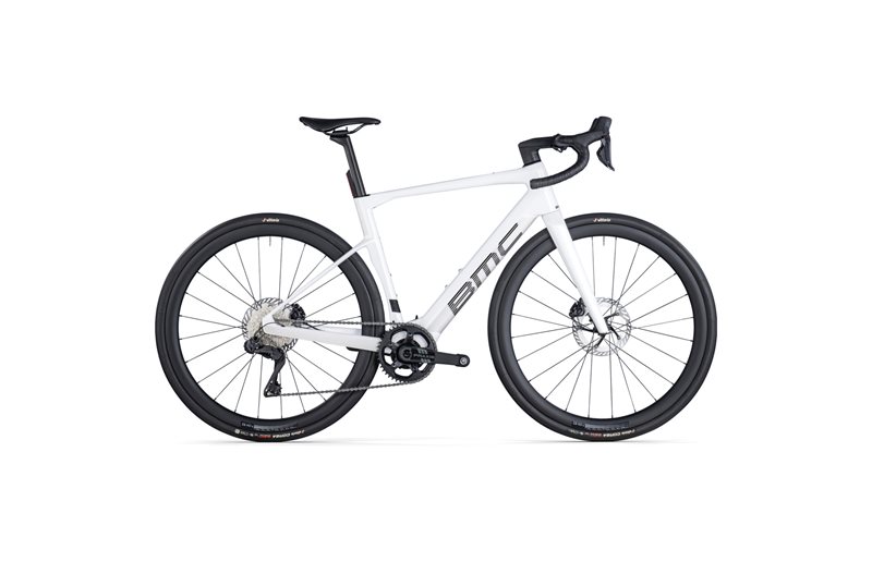 Elcykel Racer BMC Roadmachine 01 AMP ONE White