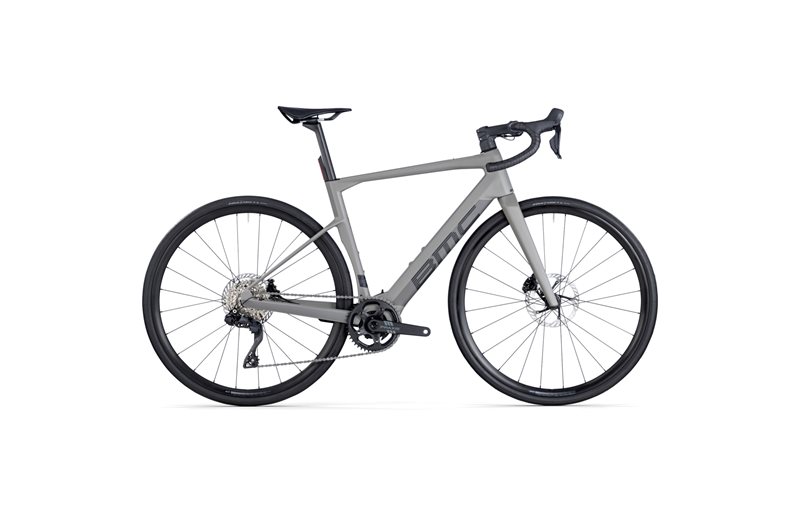 Elcykel Racer BMC Roadmachine 01 AMP TWO Grey | Cykloteket.se