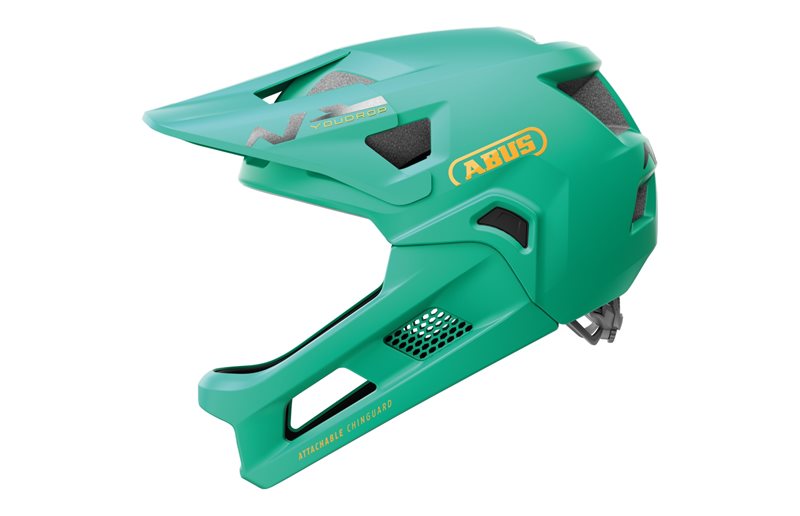 Cykelhjälm barn Abus YouDrop FF Sage Green