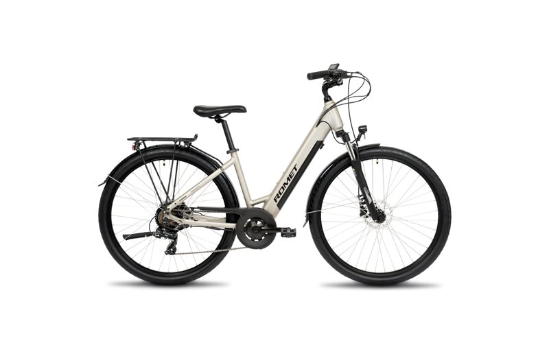 Elcykel Hybrid Romet Wave BF 1.0 R 504Wh Champagne