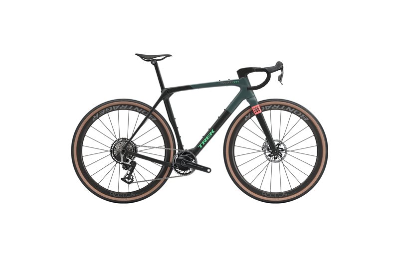 Gravelsykkel Trek Checkmate SLR 9 AXS Trek Black/Juniper Splatter