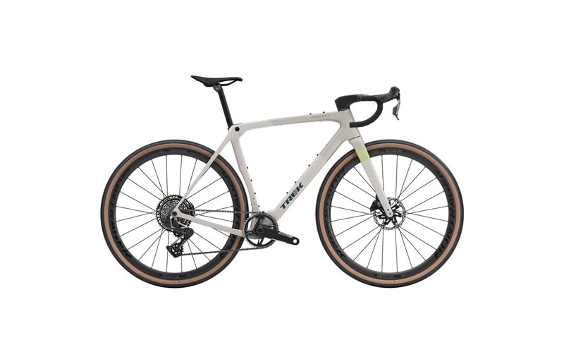 Gravelsykkel Trek Checkmate SLR 7 AXS Buff Beige/Supernova Splatter