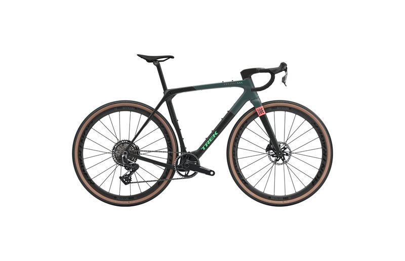Gravelsykkel Trek Checkmate SLR 7 AXS Trek Black/Juniper Splatter