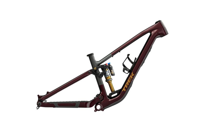 Rammesett Trek Fuel EX Carbon Gen 7  Gloss Dark Carmine/Matte Trek Black
