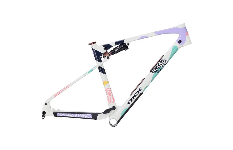 Rammesett Trek CheckOUT SL  Era White/Blue Sage