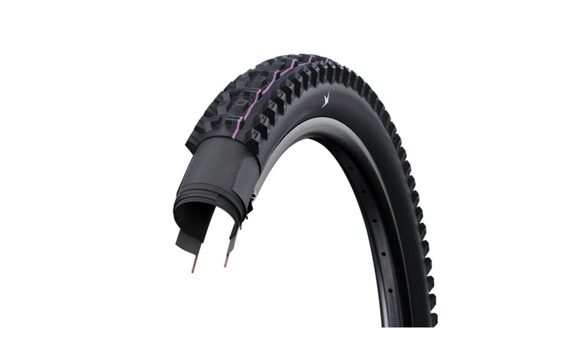 Sykkeldekk Schwalbe Tacky Chan Gravity Pro Ultra Soft TLR 27,5x2,4 Black