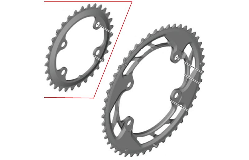 Krankdrev Shimano Cues FC-U6040 32T Chainring