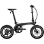 Sammenleggbar elsykkel UTO Og16 Onyx Black 16"