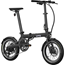 Sammenleggbar elsykkel UTO Og16 Onyx Black 16"