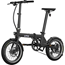 Sammenleggbar elsykkel UTO Og16 Onyx Black 16"