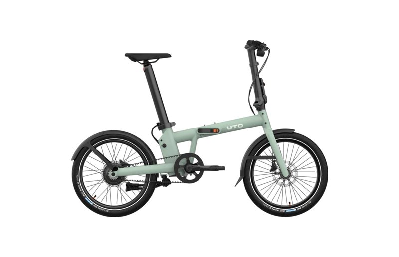 Hopfällbar Elcykel UTO Pro20 Smoked Green 20"