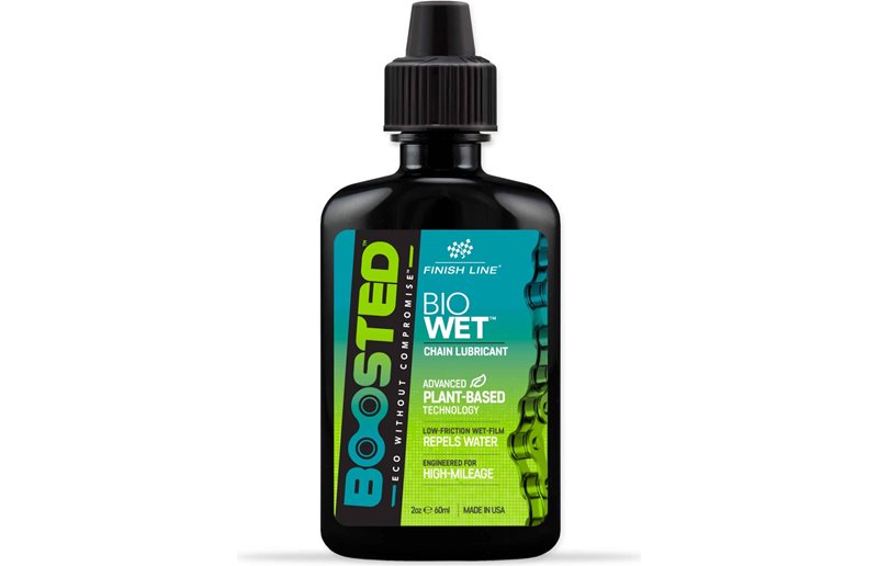Kjedeolje Finish Line BOOSTED Bio Wet Chain Lube 60ml