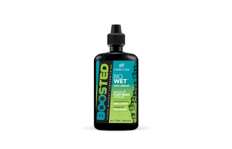 Kjedeolje Finish Line BOOSTED Bio Wet Chain Lube 120ml