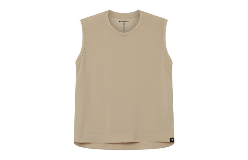 Cykeltröja Endura Women's Loop Tech Tank Light Sand