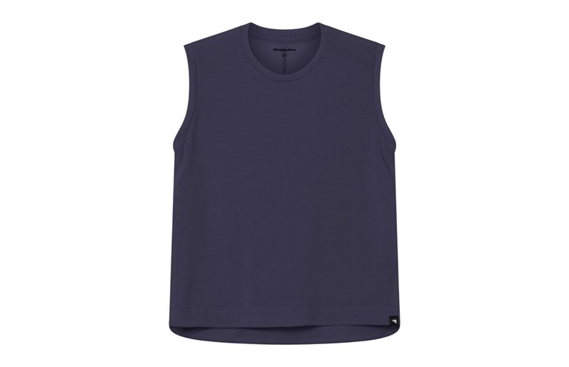 Cykeltröja Endura Women's Loop Tech Tank Carbon Grey