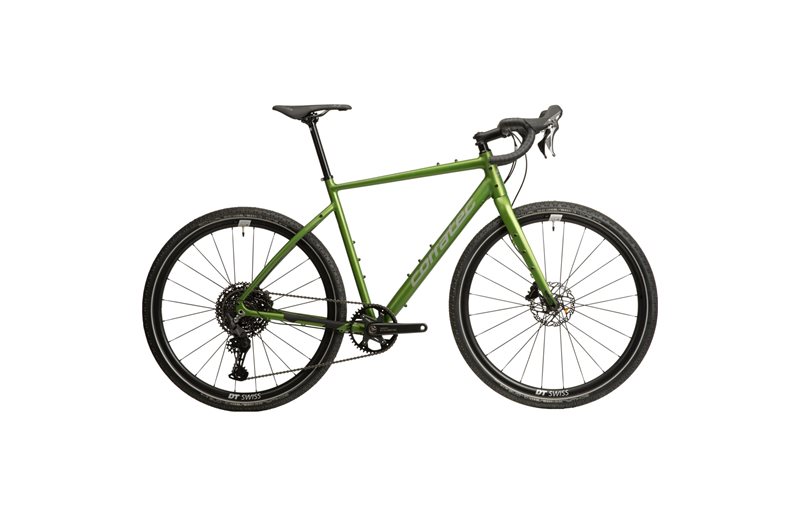 Gravel bike Corratec Allroad Travel 1 Green Silver