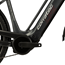 Elcykel Corratec Life CX8 12S Automatic Dark Grey/Silver/Red/Black