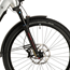 Elcykel Corratec Life CX8 Belt Silver/Dark Grey/Red