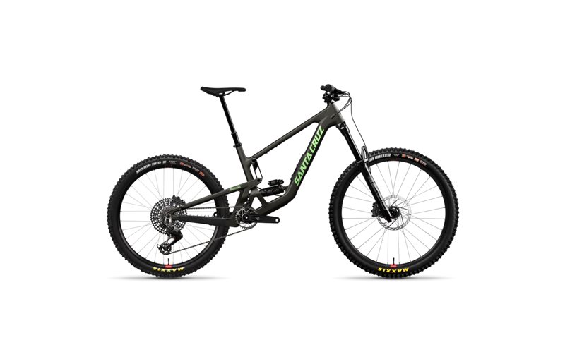 Täysjousto maastopyörä Santa Cruz Nomad 7 CC 90 Matte Metallic