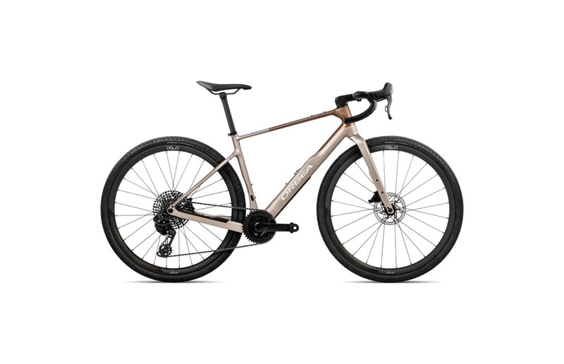 Gravelsykkel Orbea Terra M22 Team 1X Nickel/Met Cinnamon