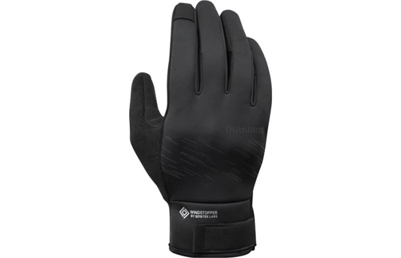 Sykkelhansker Shimano Windstopper Insulated Gloves Black