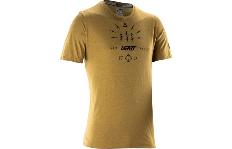Cykeltröja Leatt Jersey MTB Gravity 3.0 Brass Brown