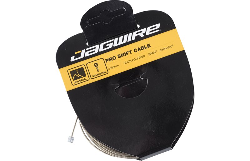 Girkabel Jagwire Pro Polished Slick 1,1 x 2300mm Rostfri 1st