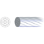Girkabel Jagwire 1,1 x 4445mm Rostfri/Slick Shimano/SRAM