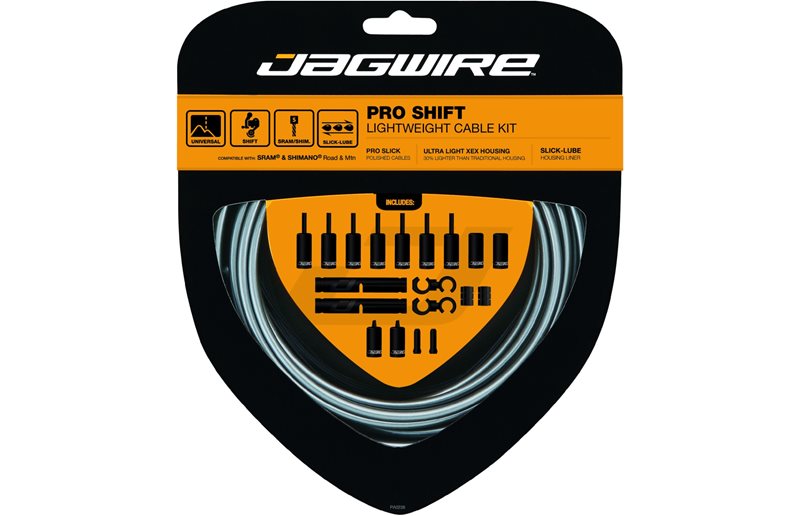 Girkabelsett Jagwire 2x Pro Road/MTB STS-PS behandlad