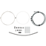 Girkabelsett Jagwire 1x Elite Link Road/MTB STS-EL
