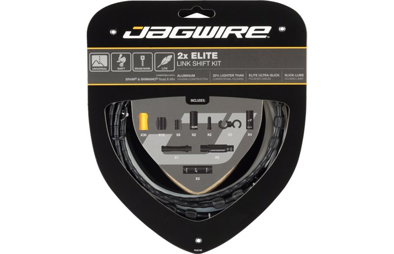 Girkabelsett Jagwire 2x Elite Link Road/MTB STS-EL