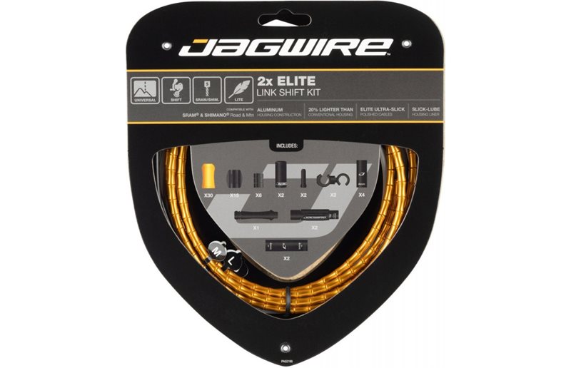 Girkabelsett Jagwire 2x Elite Link Road/MTB STS-EL