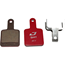 Skivebrems klosser Jagwire Sport semi-metallic Tektro Volans/Auriga/SUB/E-SUB DCA089