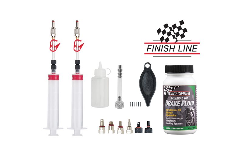 Luftesett Jagwire Bleedkit Pro Mineral till Shimano, Magura, Tektro & TRP inkl. Finish Line Oil