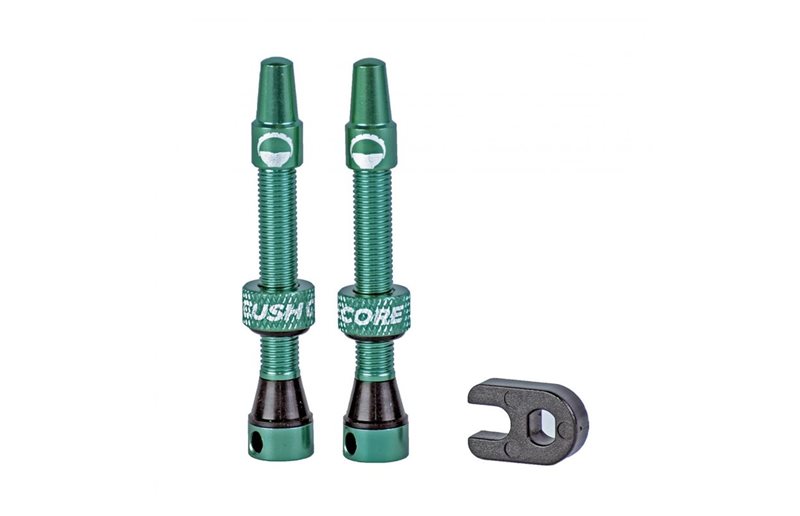 Tubelessventil Cush Core Tubeless Valve Presta Turquoise